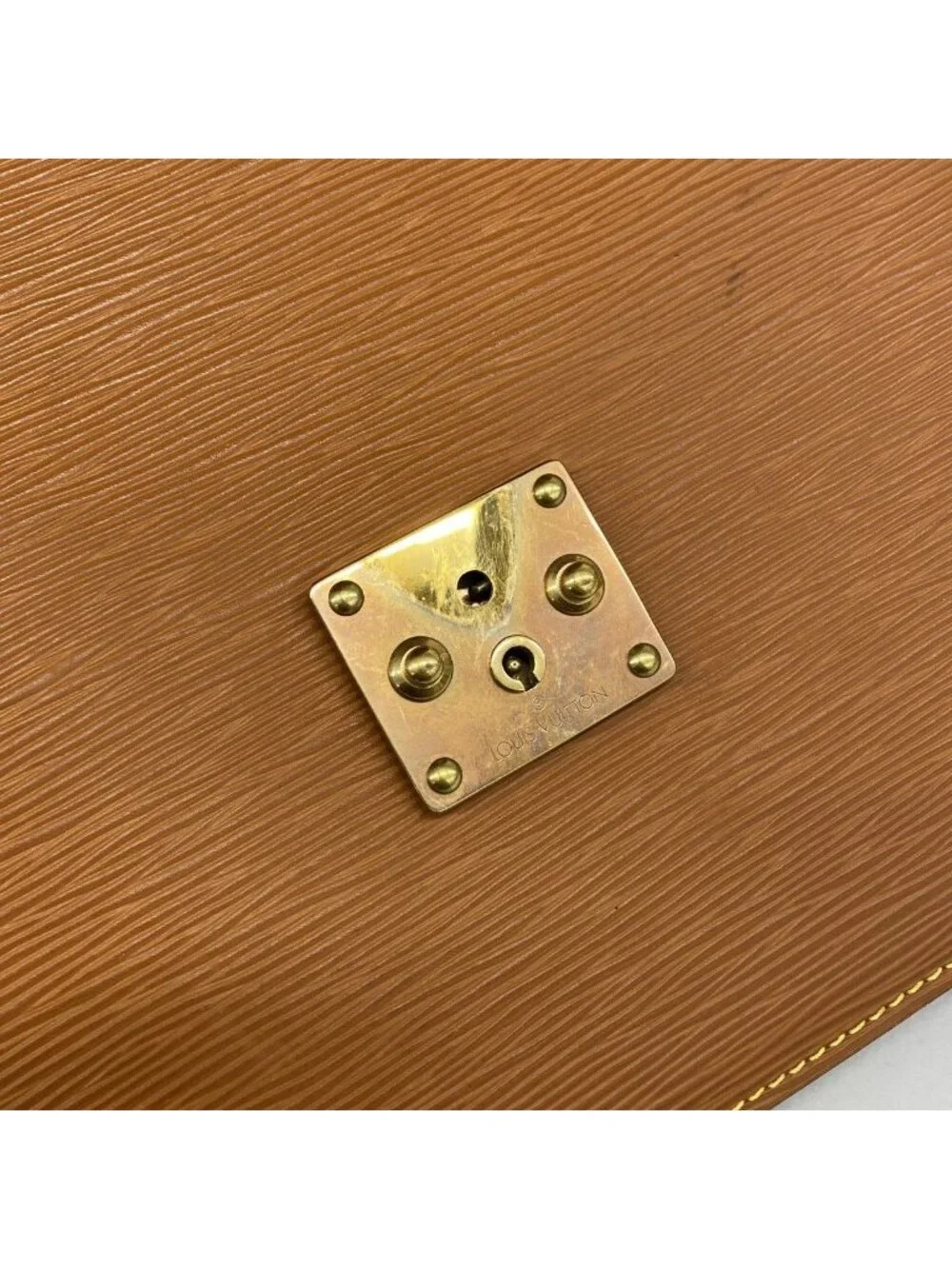 Louis Vuitton Business Bag Epi Serviette Conseil Cipango Gold